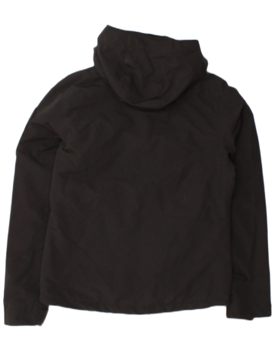 Женская ветровка с капюшоном Superdry UK 10, маленькая черная полиэстер