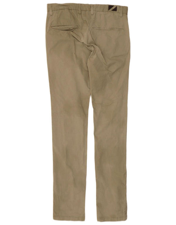 Мужские узкие брюки-чиносы Zara EU 40 Medium W31 L34 Хаки Хлопок