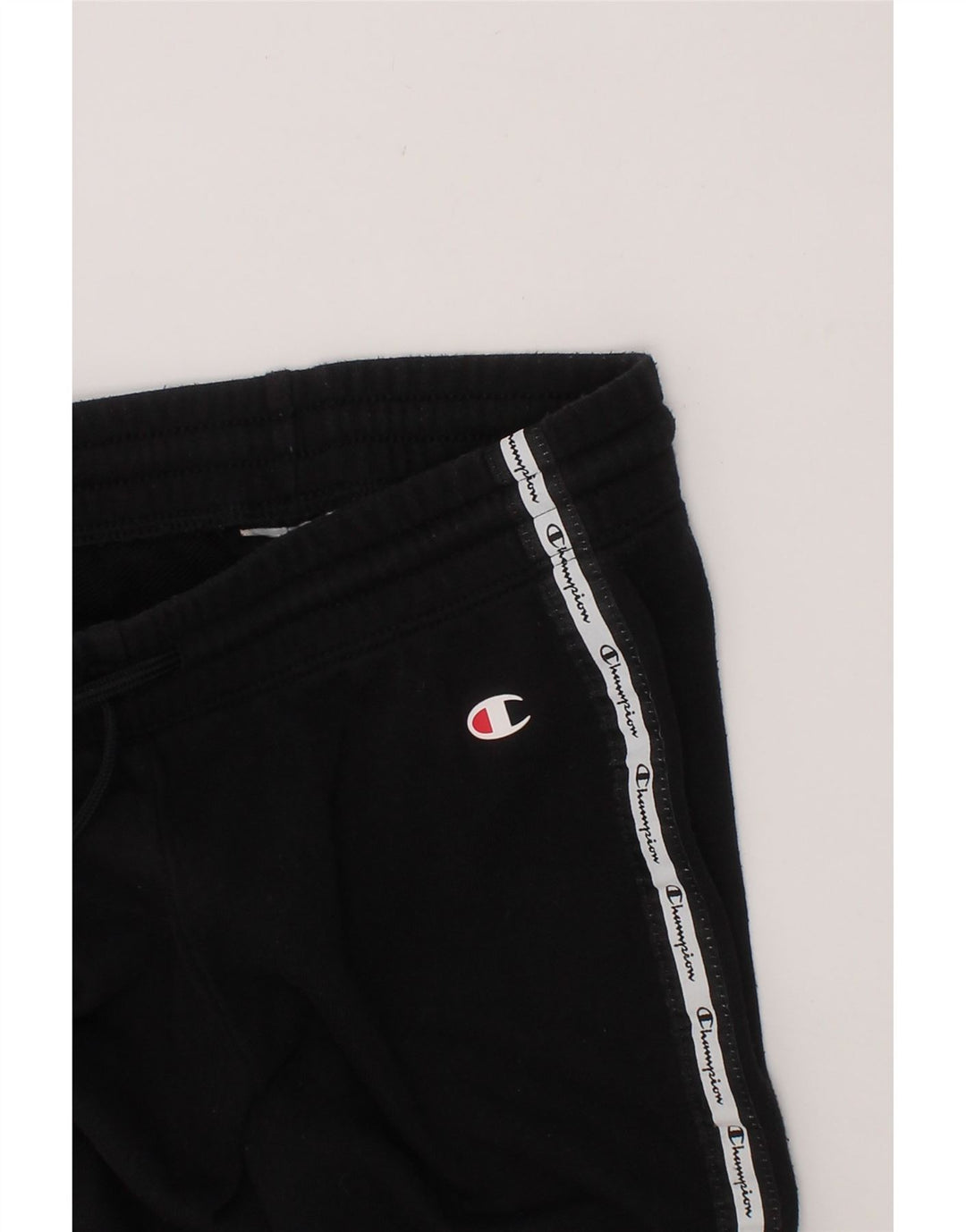 CHAMPION Boys Graphic Tracksuit Trousers 9-10 Years  Black Vintage Champion and Second-Hand Champion from Messina Hembry 