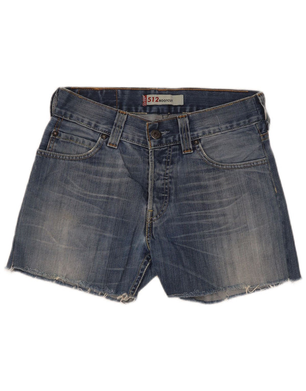 Мужские джинсовые шорты Levi's 512 W30 средние синие
