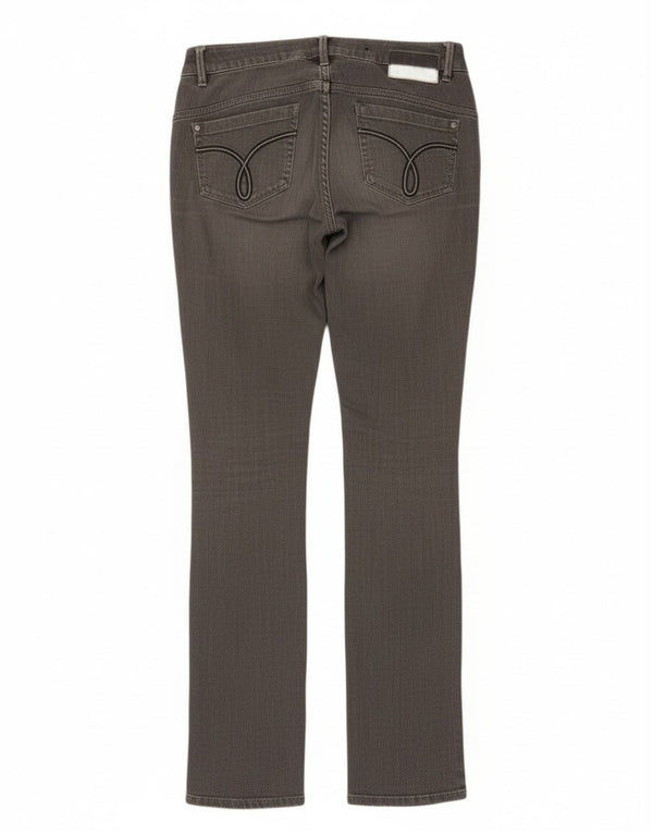 Женские джинсы скинни Calvin Klein Body Fit W26 L34 Серый хлопок