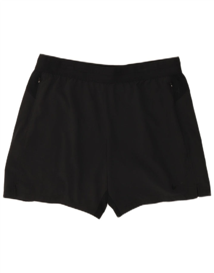 Женские спортивные шорты NIKE Dri Fit UK 18 XL, черный полиэстер