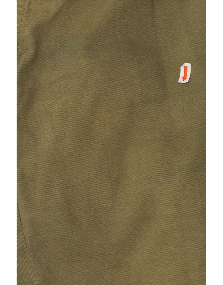 SUPERDRY Мужские шорты чинос W36, большие размеры, цвет хаки, хлопок