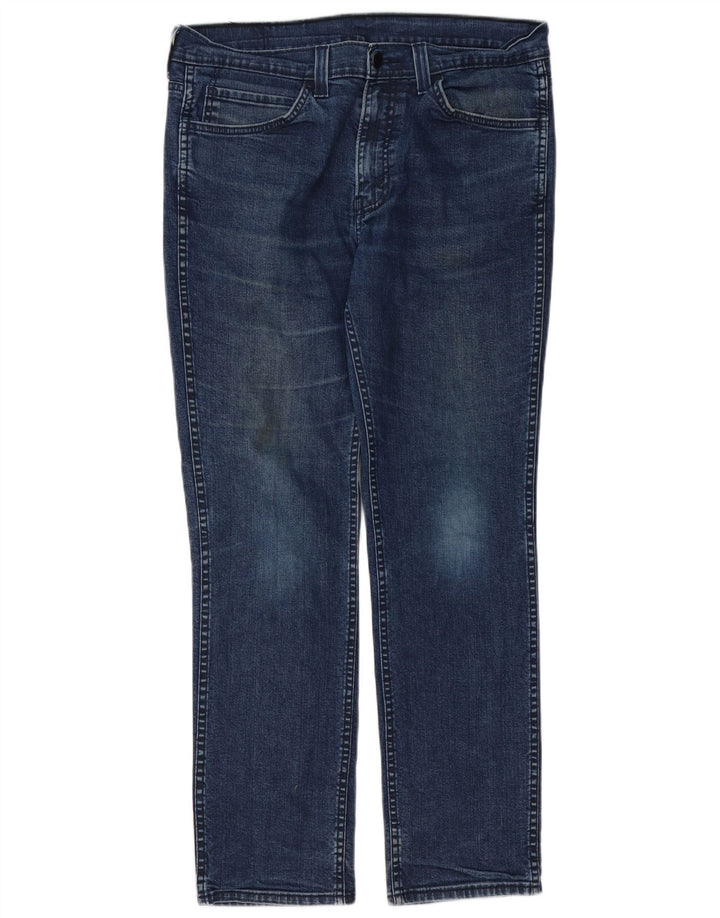 Мужские джинсы Levi's 511 Slim W34 L32 Темно-синие, хлопок