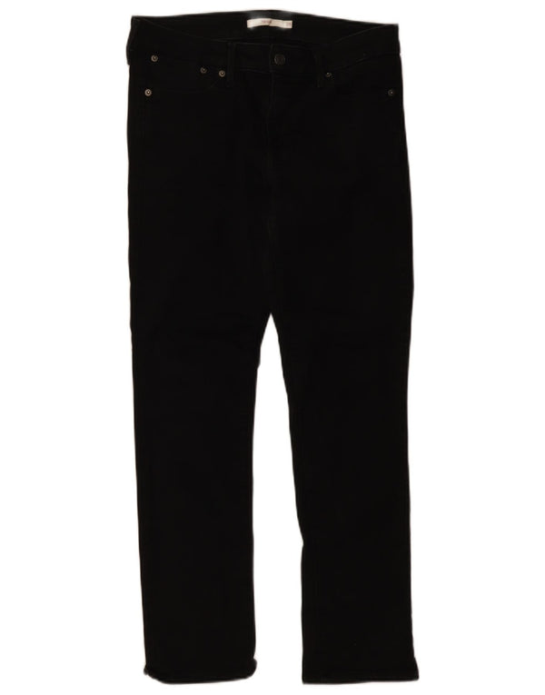 Женские узкие джинсы Levi's 712 W28 L28, черный хлопок