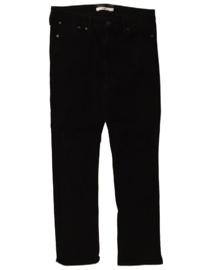 Женские узкие джинсы Levi's 712 W28 L28, черный хлопок