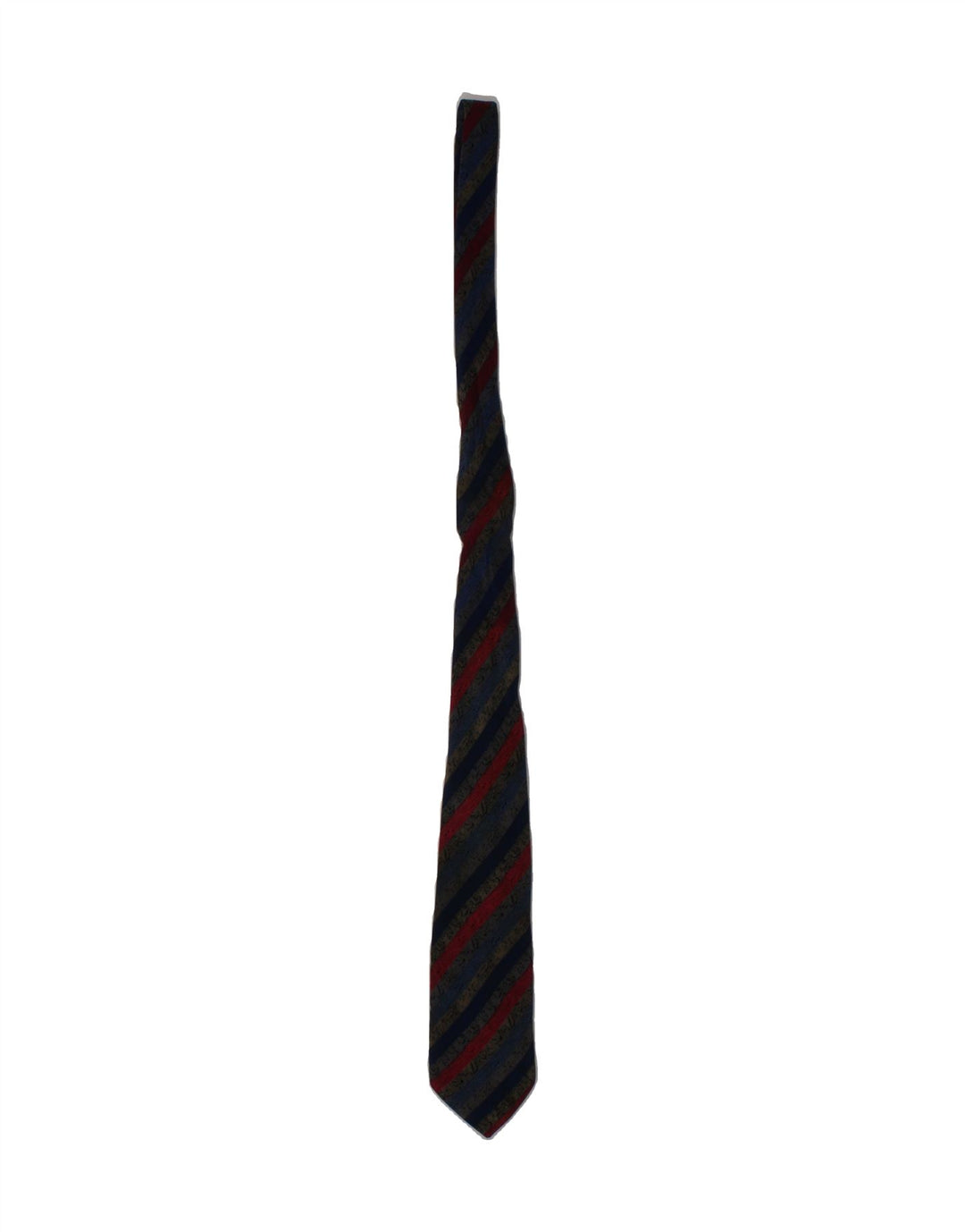MISSONI Mens Cravatte Tie One Size Multicoloured Striped Silk Vintage Missoni and Second-Hand Missoni from Messina Hembry 