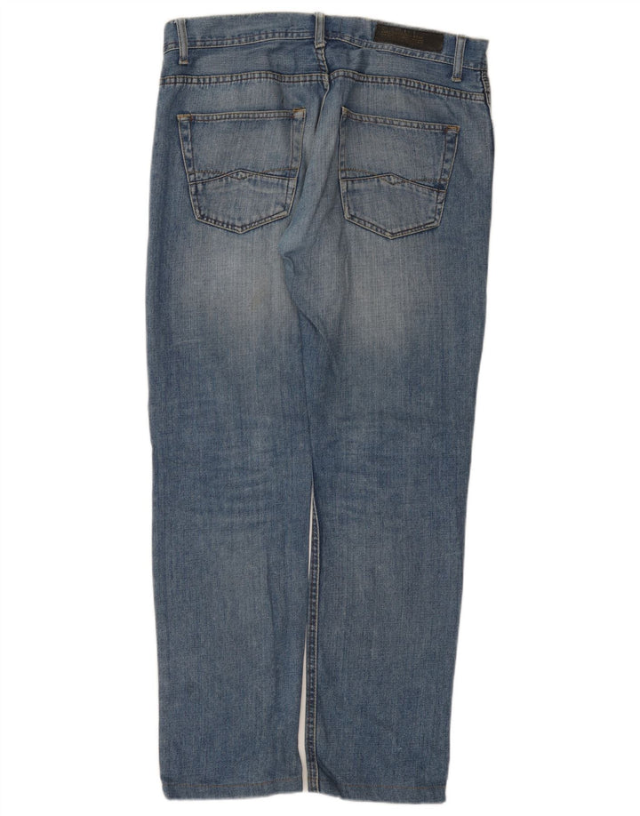 Мужские прямые джинсы Zara EU 34, большие W34 L31, синие