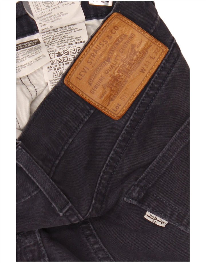 Мужские джинсы Levi's 511 Slim W31 L32 Темно-синие, хлопок
