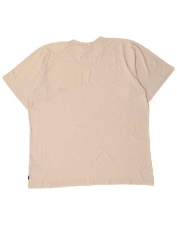 Мужская футболка ADIDAS Top 2XL Off White Cotton