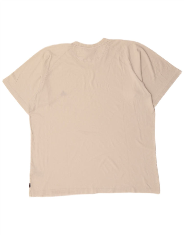 Мужская футболка ADIDAS Top 2XL Off White Cotton