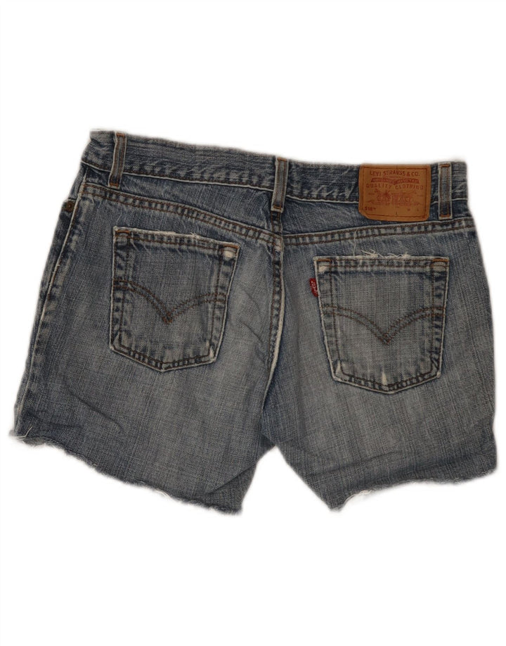Женские джинсовые шорты Levi's 518 W30, средние синие