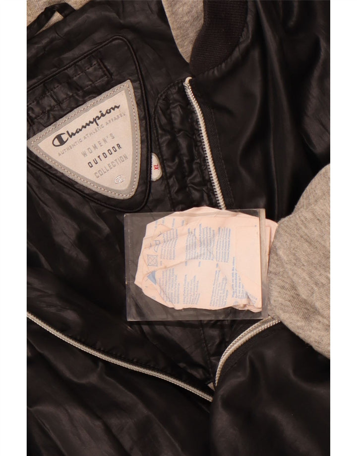 Женский бомбер Champion UK 18 XL, черный полиэстер