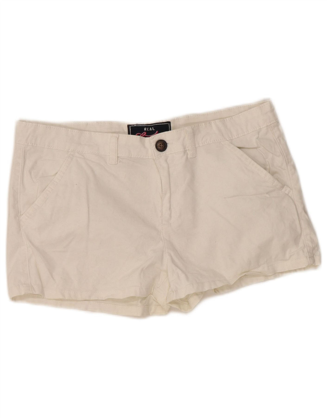 Женские шорты чинос Superdry Medium W34, белый хлопок