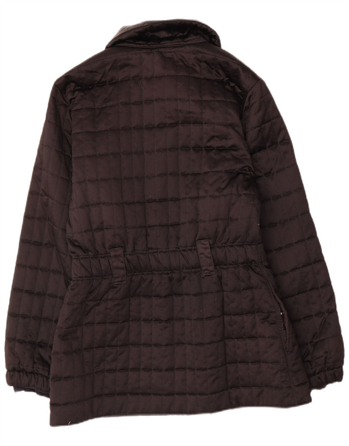 Belfe & Womens Утепленная куртка IT 44 Средний Черный Полиэстер