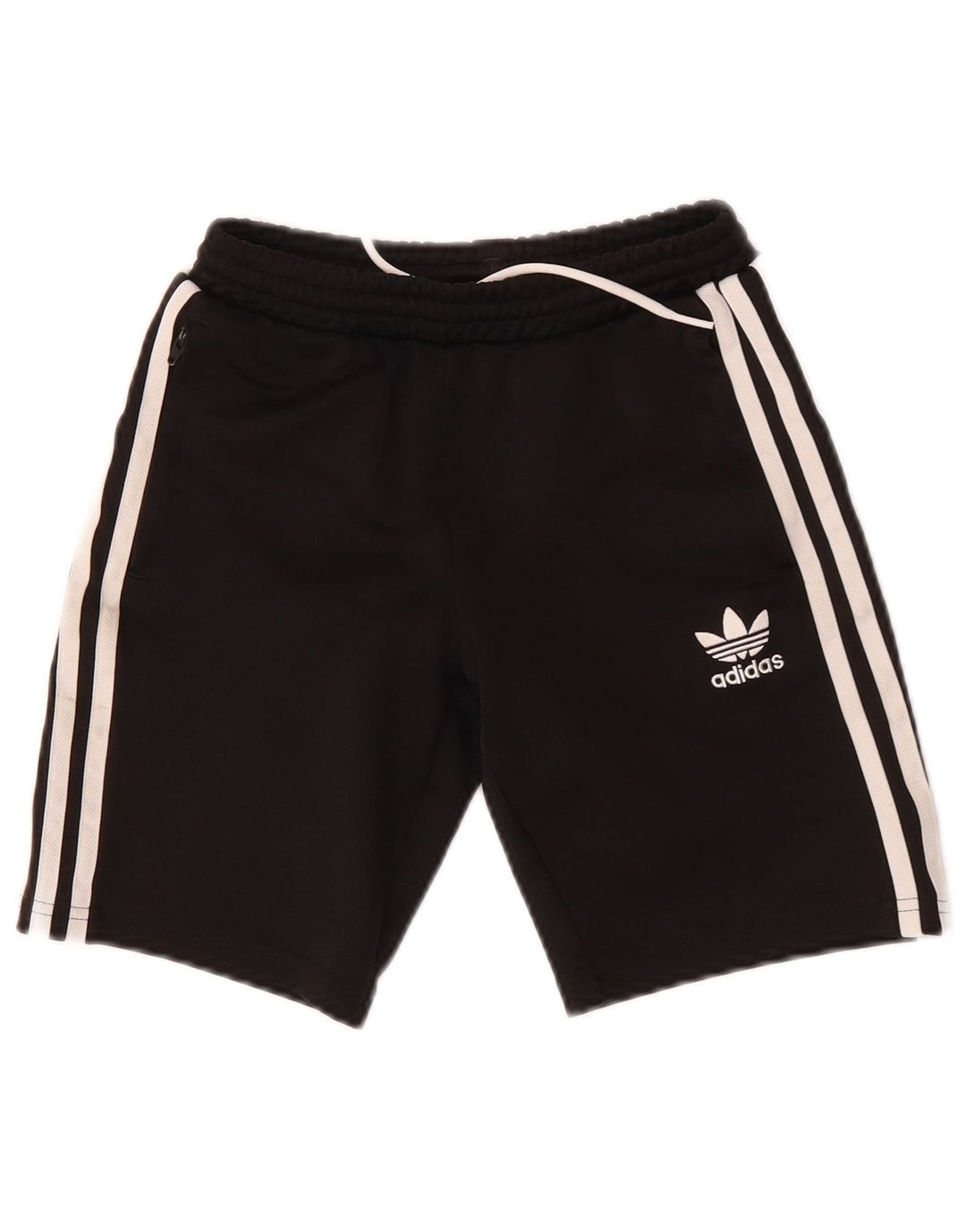 Спортивные шорты Adidas для мальчиков 9-10 лет, черный полиэстер