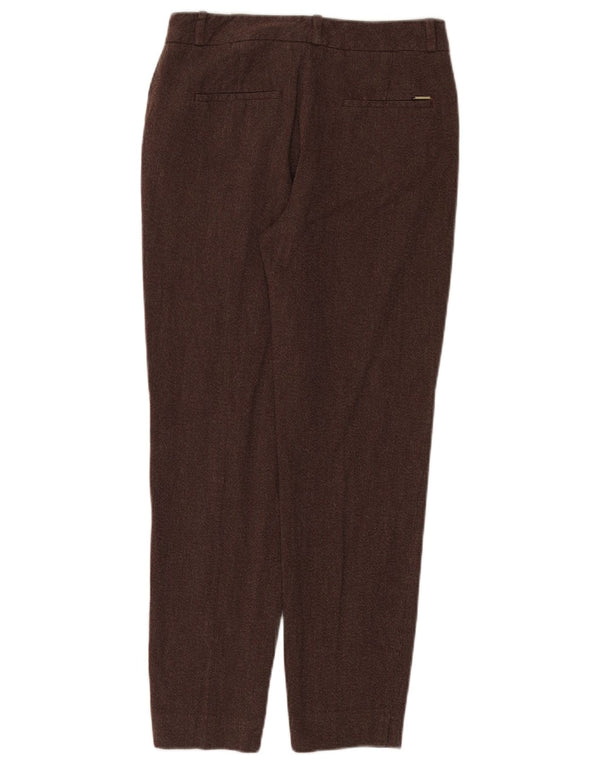 Massimo Dutti Женские узкие брюки-чиносы EU 36 XS W26 L27 Коричневые хлопковые