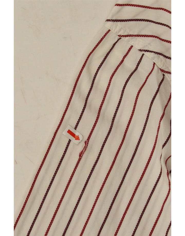 Мужская рубашка Wrangler XL из хлопка в белую полоску