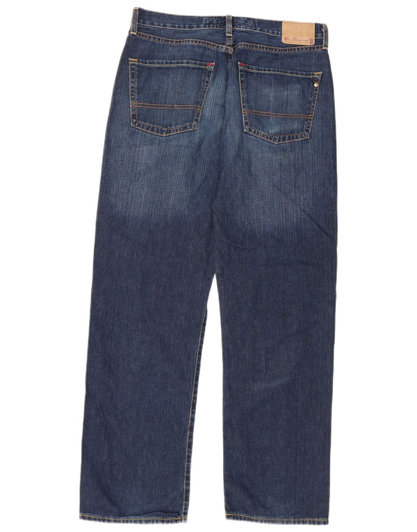 Мужские прямые джинсы Ben Sherman W34 L32, синий хлопок