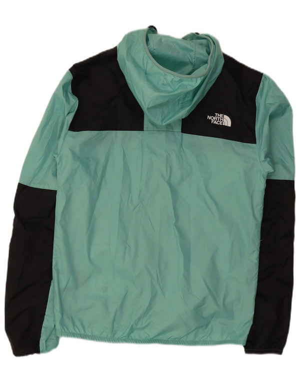 Мужская дождевик с капюшоном The North Face UK 36, маленький бирюзовый цветной блок