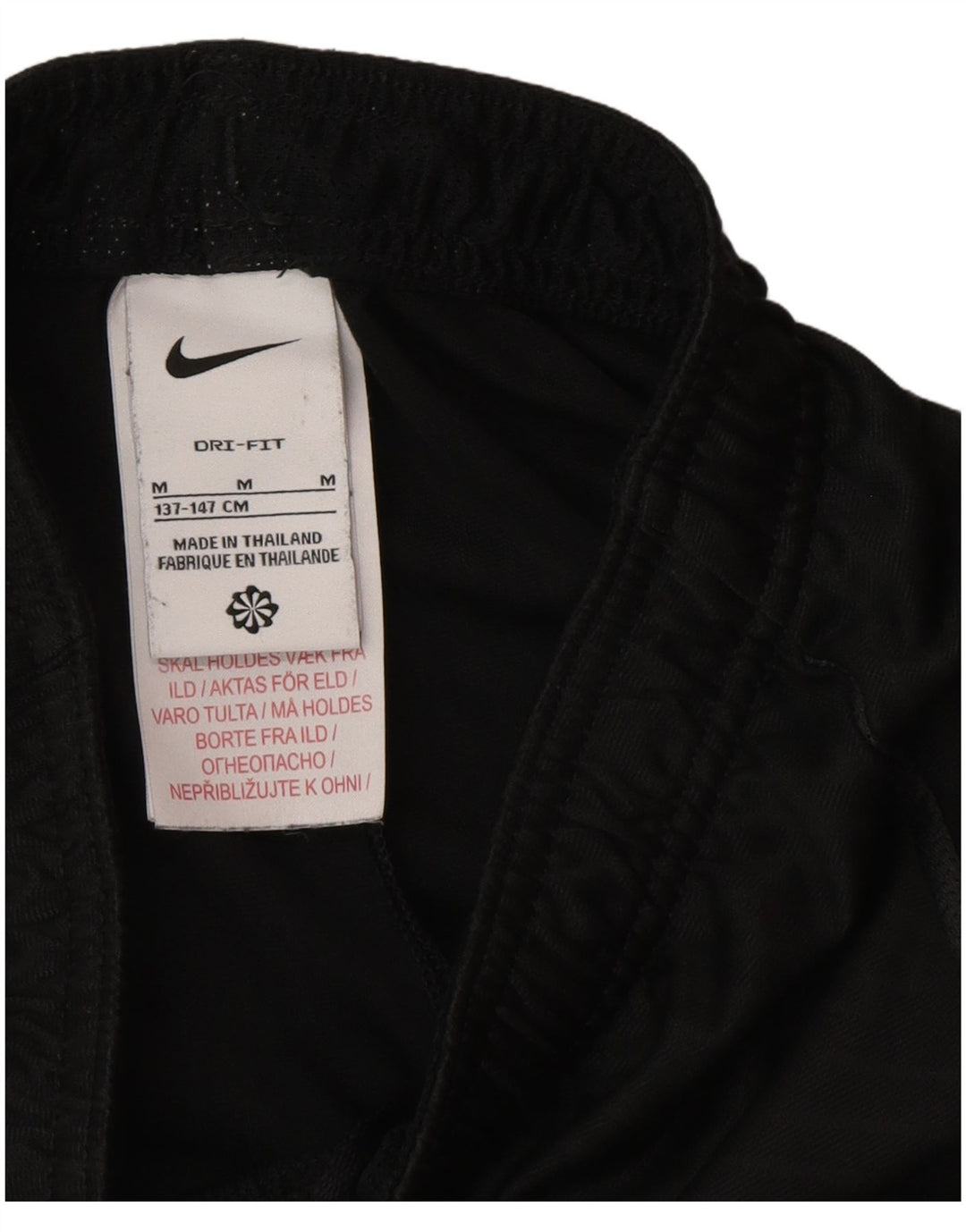 Спортивные шорты Nike Dri Fit для мальчиков 10–11 лет, средние черные цветные блоки