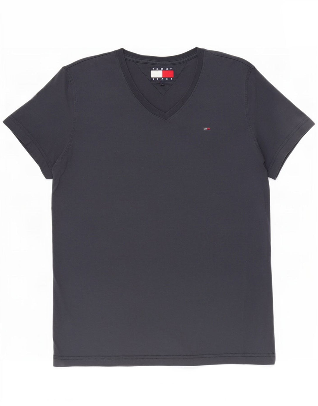 Мужская футболка Tommy Hilfiger Regular, большой размер, темно-синий, хлопок