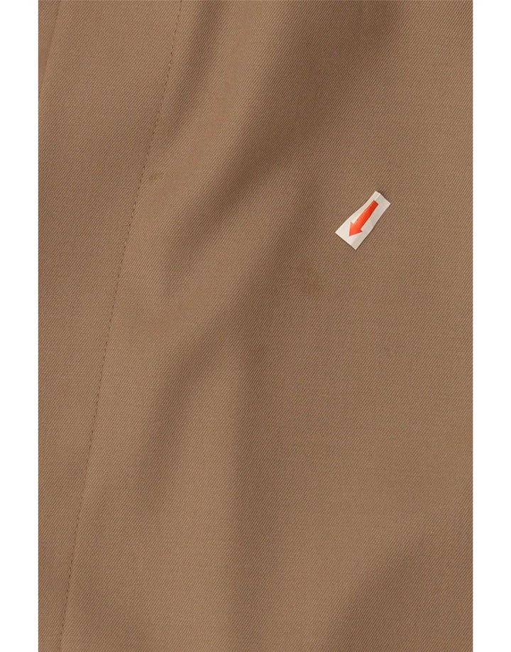 Женская юбка миди с запахом Escada EU 38 Medium W28 Коричневая, новая шерсть