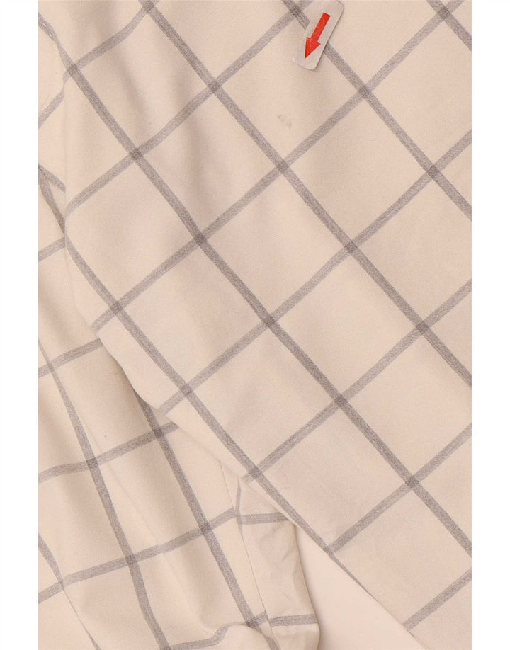 Мужские брюки-чиносы Zara EU 40 Medium W31 L33, белый полиэстер в клетку