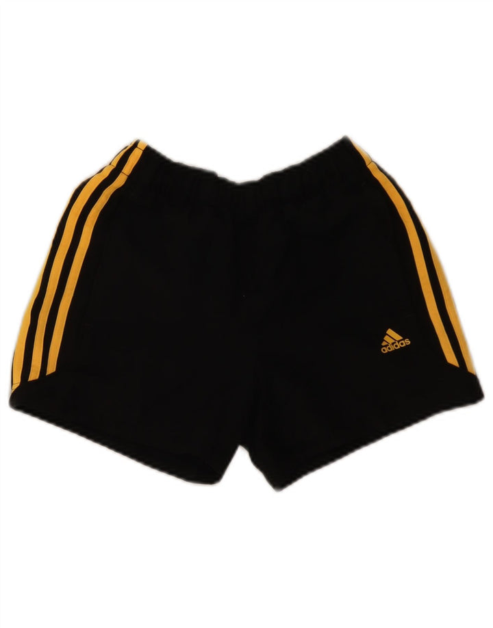 Спортивные шорты Adidas для мальчиков 11-12 лет, черный полиэстер