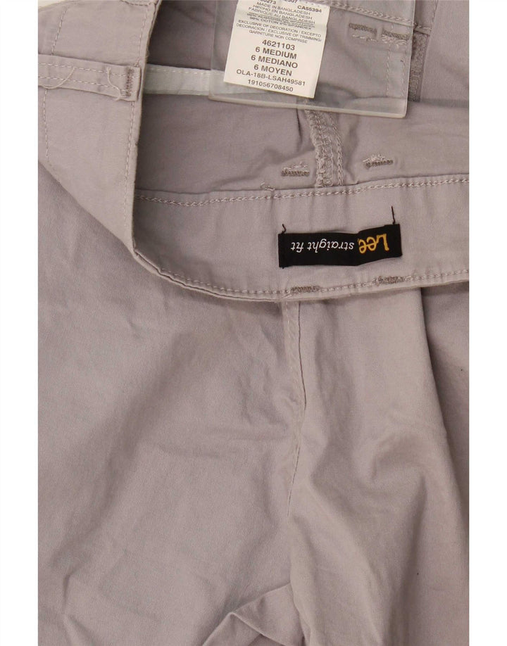 Женские шорты чинос Lee US 6 Medium W32 Серые хлопковые