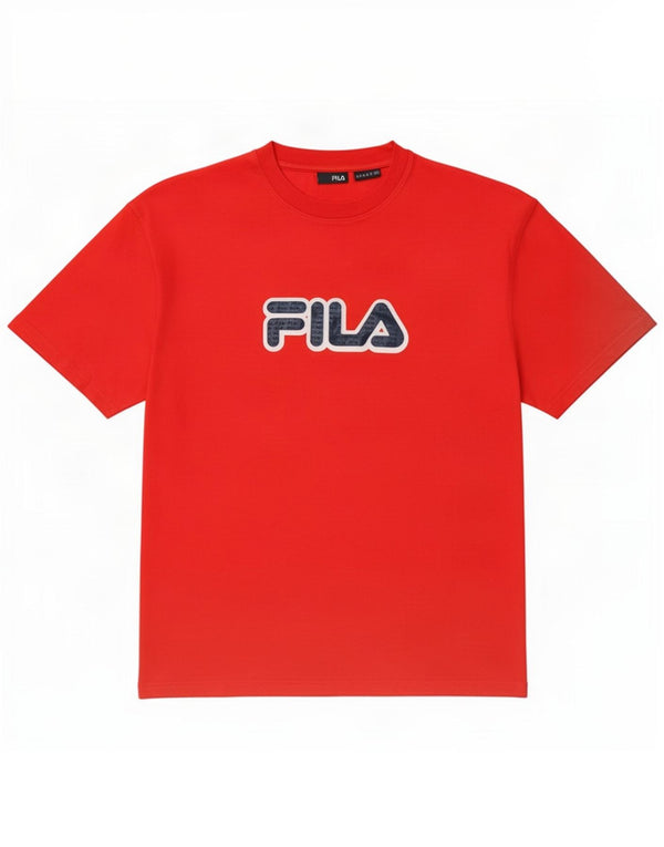 Fila Мужская футболка с рисунком XL, красный хлопок