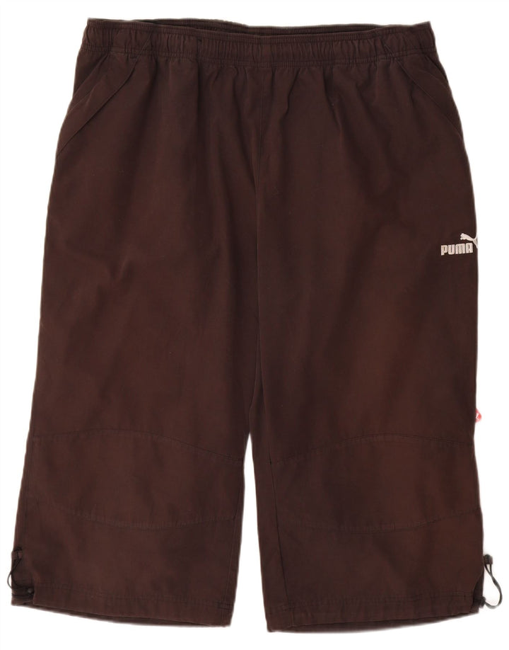 Мужские спортивные шорты-бермуды Puma XL, черный полиэстер