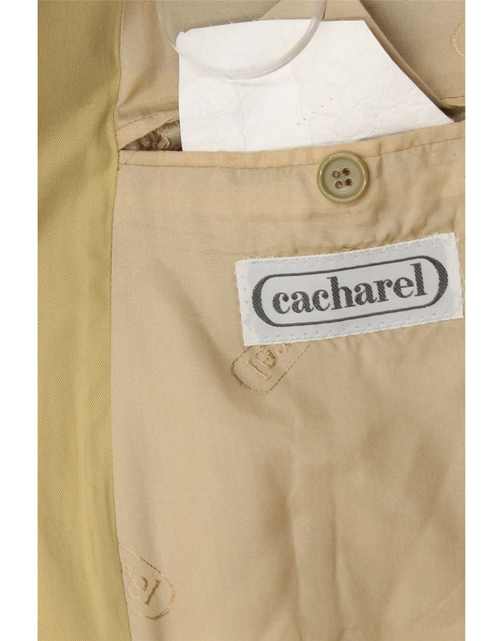 Мужской пиджак Cacharel на 2 пуговицах IT 52 XL, бежевый хлопок