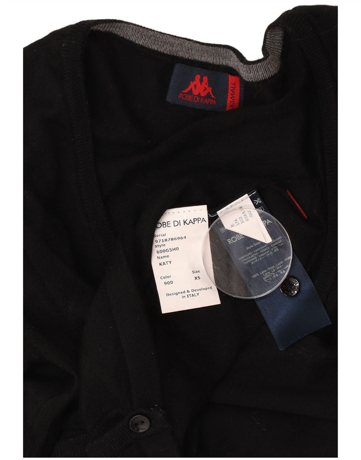 Женский кардиган Kappa UK 6 XS, черный, шерсть
