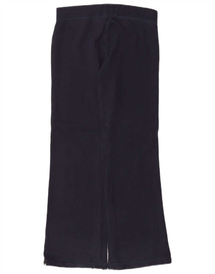 Женские спортивные брюки-клеш NIKE UK 10, маленькие темно-синие, хлопковые