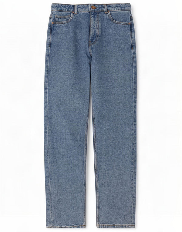 Zara Женские зауженные джинсы с высокой талией EU 34 2XS W24 L27 Синий