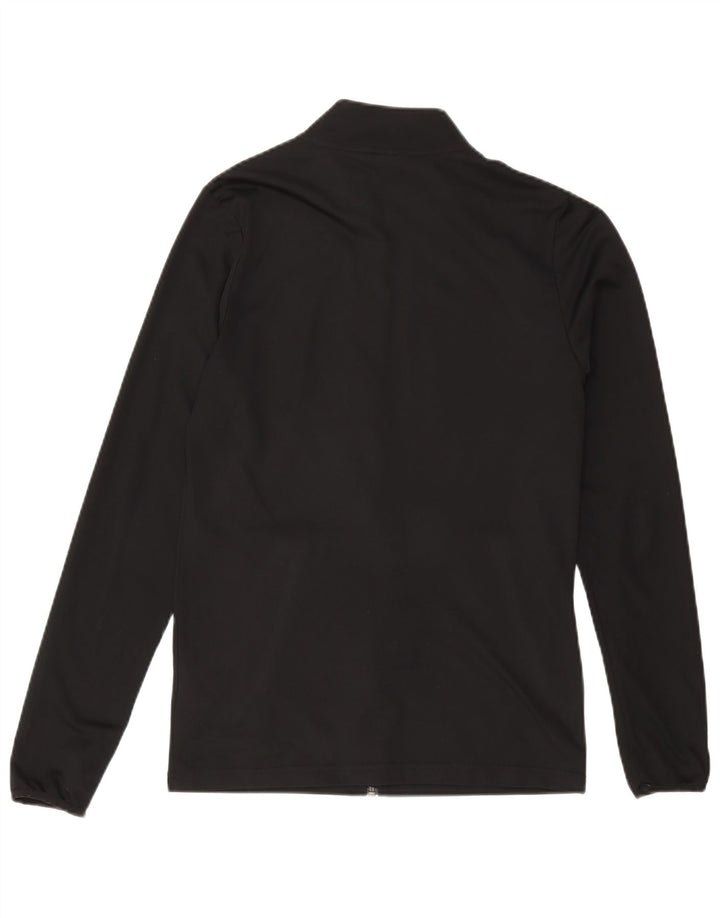 Мужская спортивная куртка Nike Dri Fit, маленький черный полиэстер