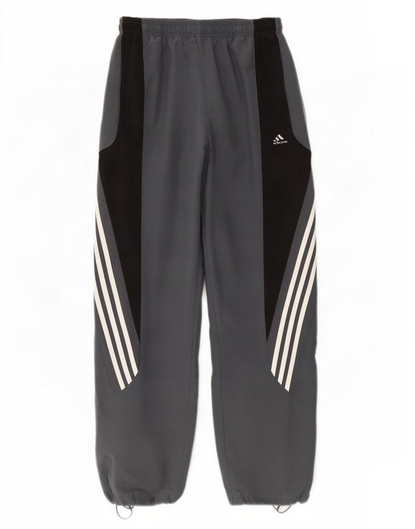 Мужские спортивные брюки Adidas Joggers UK 36/38, маленькие серые с цветными блоками
