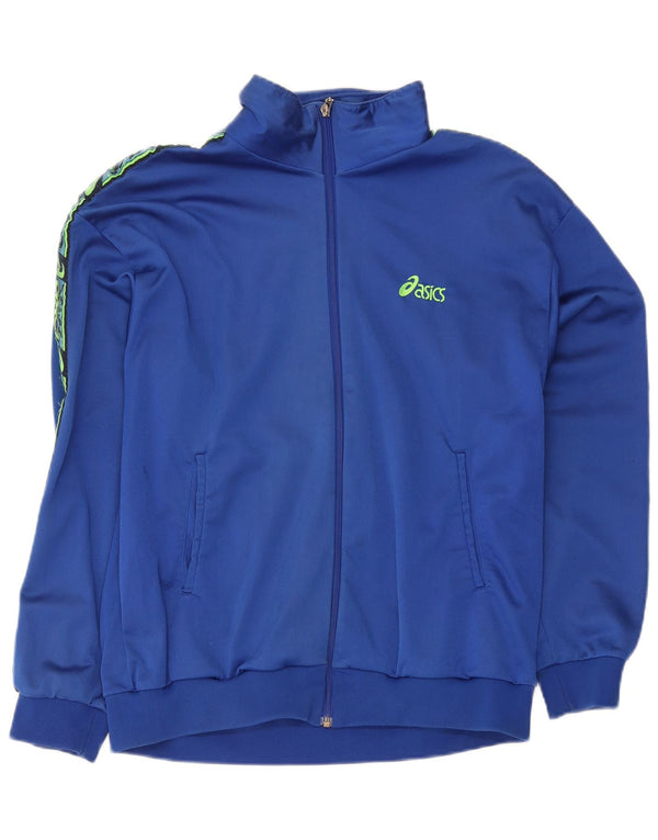 Мужской спортивный костюм Asics с графическим рисунком IT 56 2XL Синий Полиамид