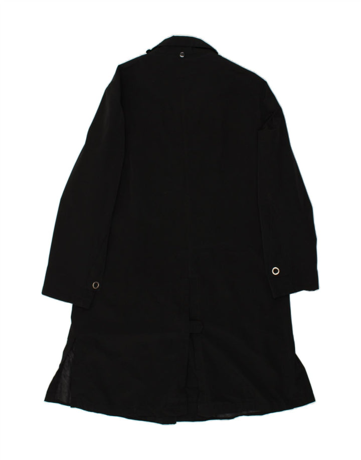 LONDON FOG Womens Overcoat US 10 Large Black | Vintage London Fog | Thrift | Second-Hand London Fog | Used Clothing | Messina Hembry 