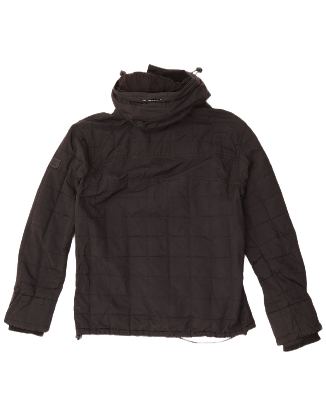 Мужская ветровка с графическим рисунком Superdry UK 40, большая черная