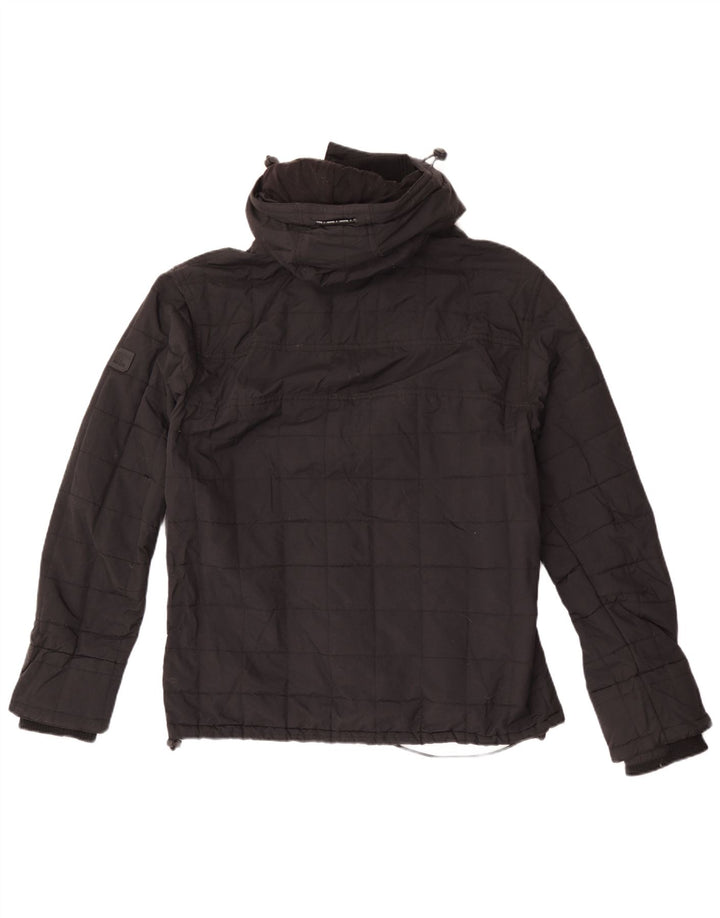 Мужская ветровка с графическим рисунком Superdry UK 40, большая черная