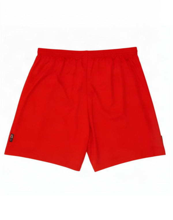 Мужские спортивные шорты Adidas Climalite, большой красный полиэстер