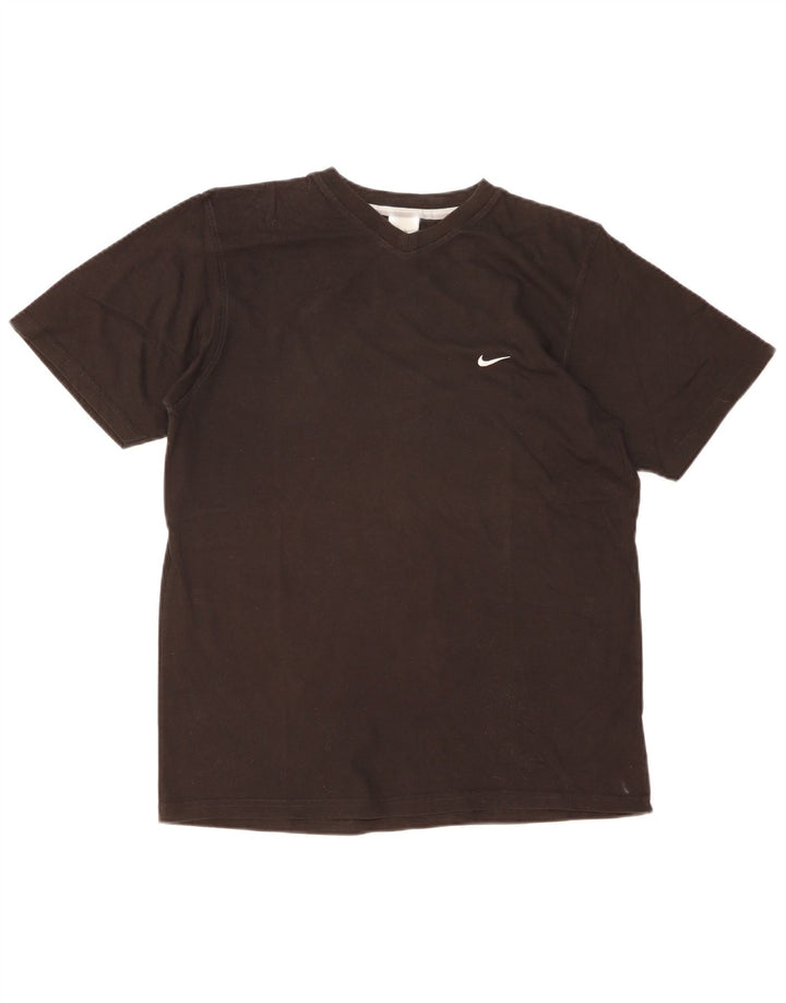 Мужская футболка Nike Top UK 39/41, средний черный, хлопок