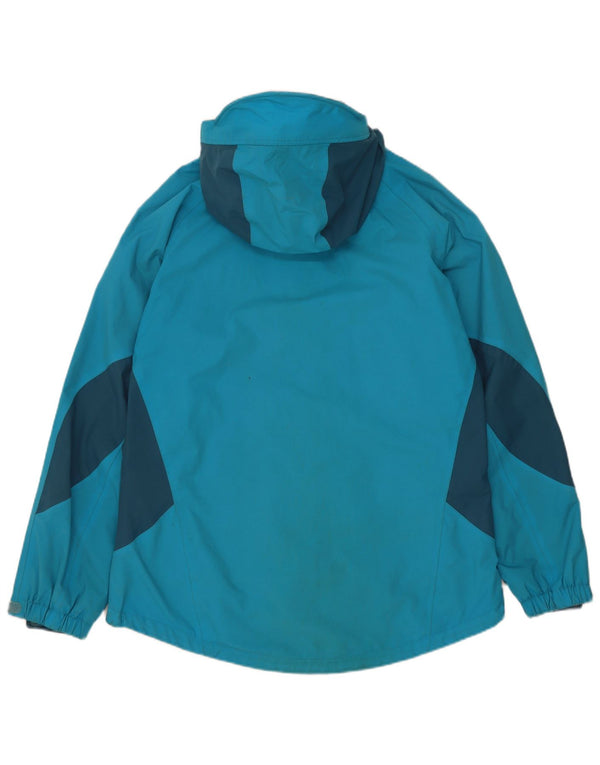 Женская дождевик с капюшоном Sprayway UK 12, средний синий, полиамид с цветными блоками