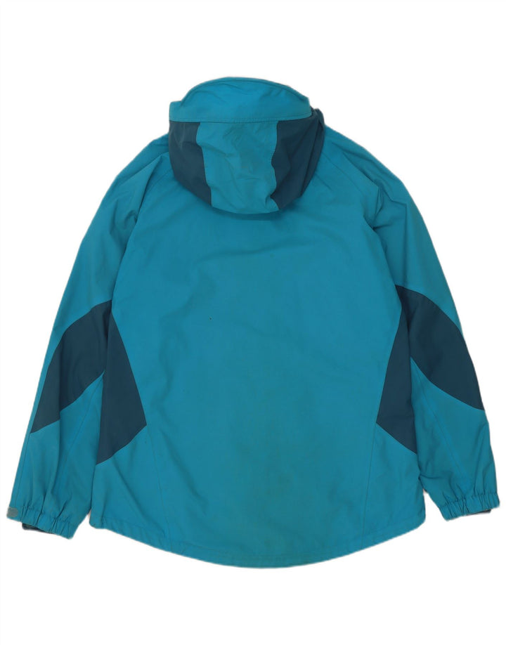 Женская дождевик с капюшоном Sprayway UK 12, средний синий, полиамид с цветными блоками