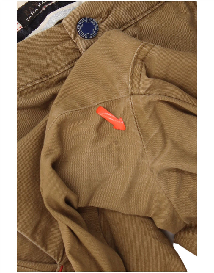 Мужские брюки-чиносы Zara EU 40 Medium W31 L33 Коричневые
