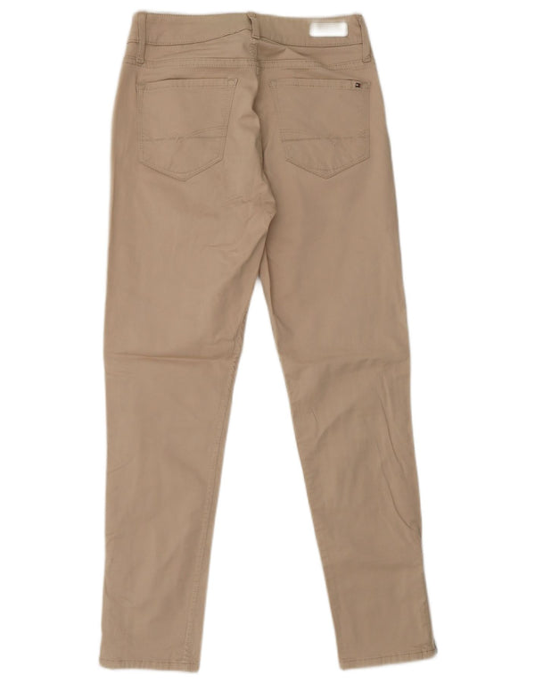 TOMMY HILFIGER Женские повседневные брюки Milan RW США 2 XS W25 L26 Бежевые