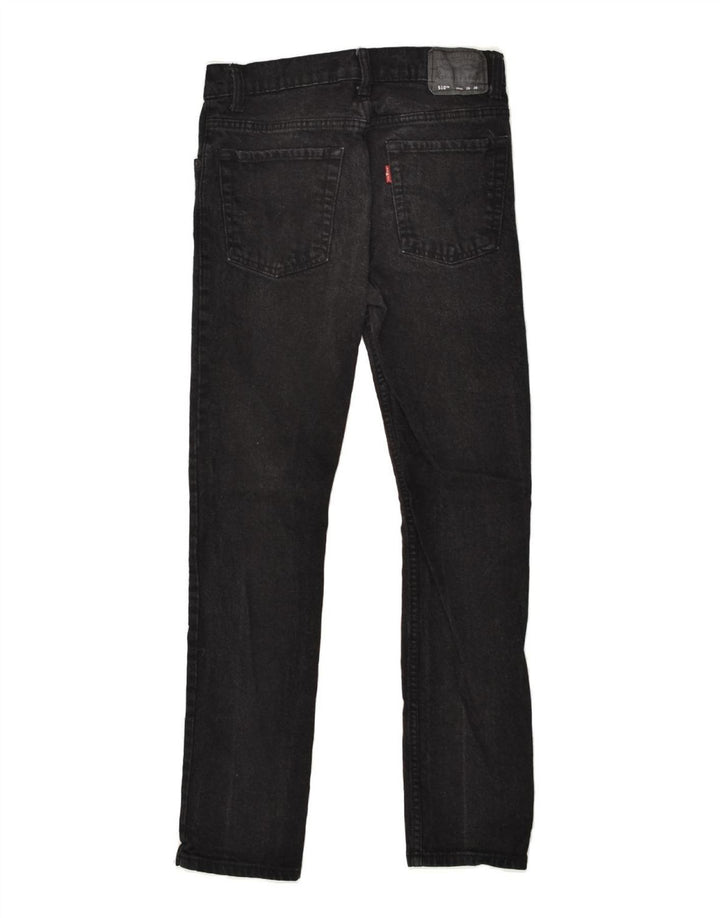 LEVI'S Girls 510 Skinny Jeans 15-16 Years W28 L28  Black Cotton | Vintage Levi's | Thrift | Second-Hand Levi's | Used Clothing | Messina Hembry 