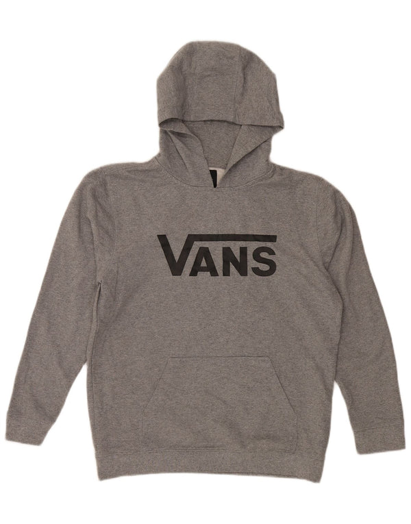 Женский джемпер с капюшоном VANS UK 18 XL, серый хлопок